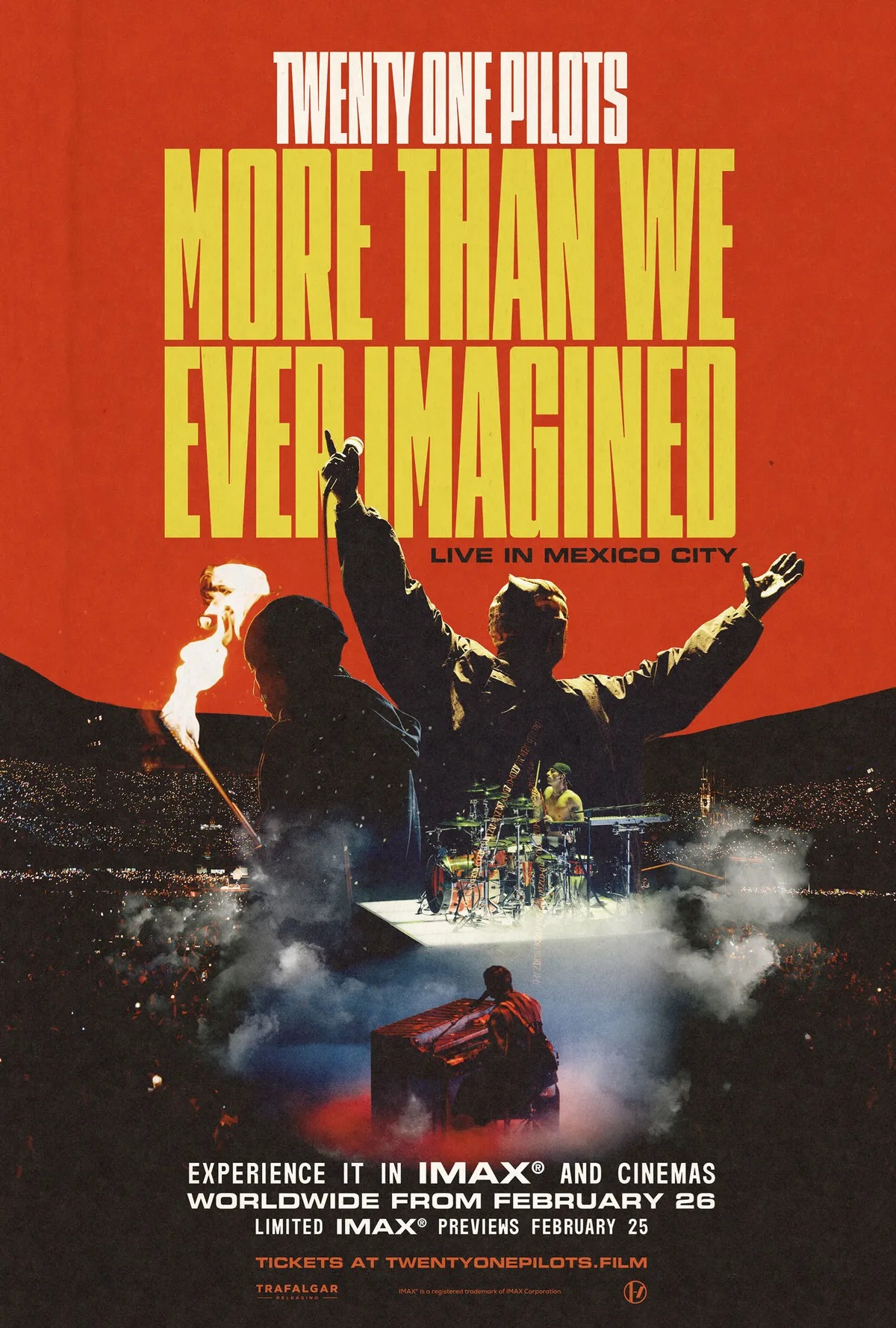 Twenty One Pilots: Un espectáculo a la altura de sus sueños